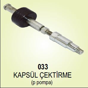 033-KAPSÜL ÇEKTİRME (P POMPA)